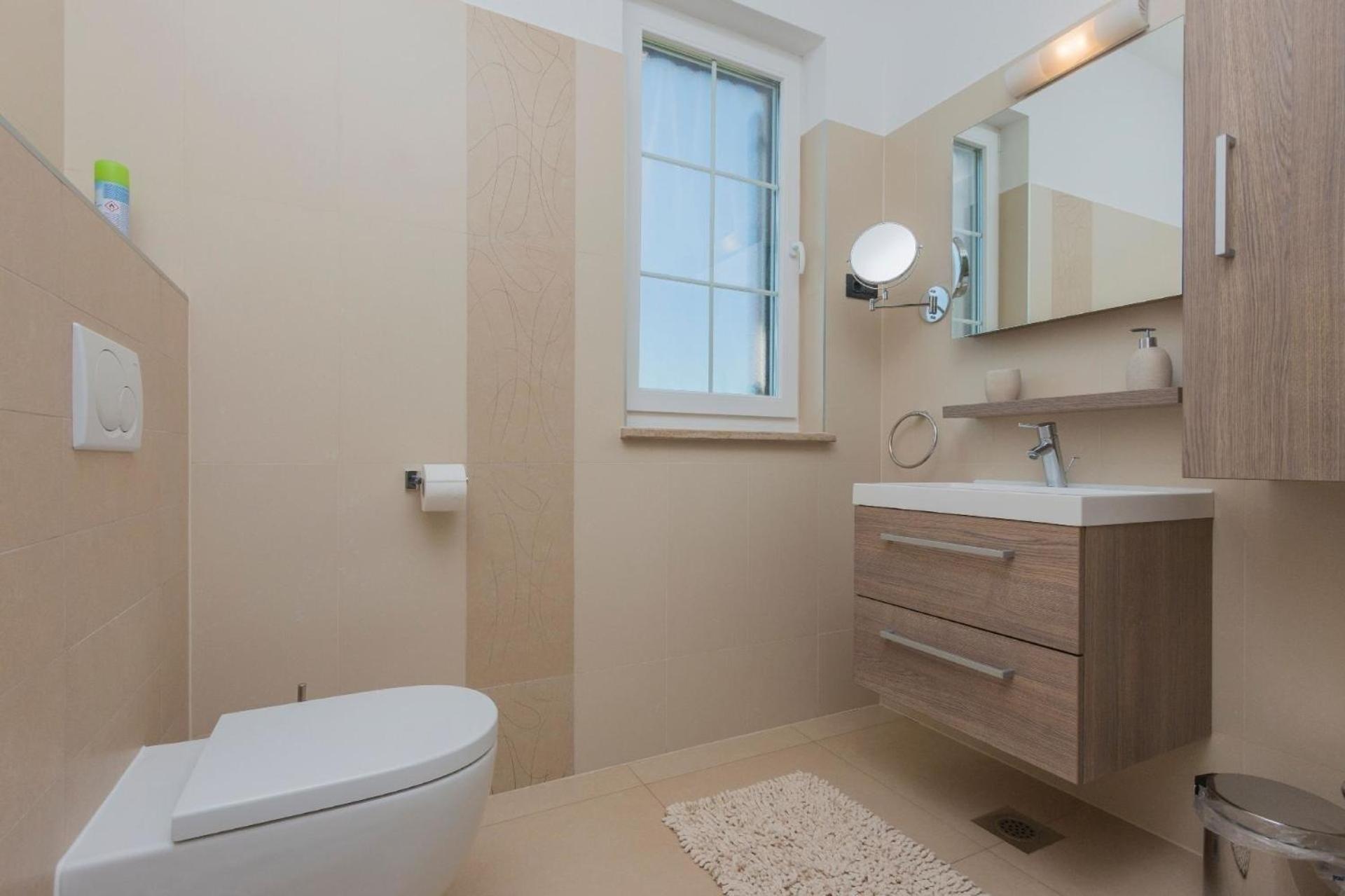 Ferienhaus In Pomer Mit Privatem Beheizten Pool Und Meerblick Bagian luar foto